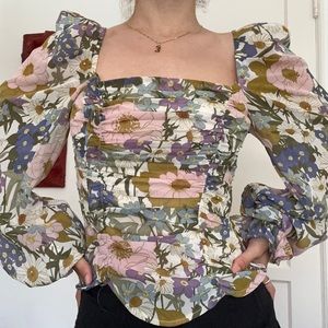 Tonina floral blouse Astr The Label